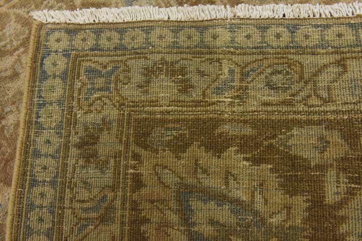 9' 8 x 12' 7 Hand Knotted Ultra Vintage Persian Wool Rug