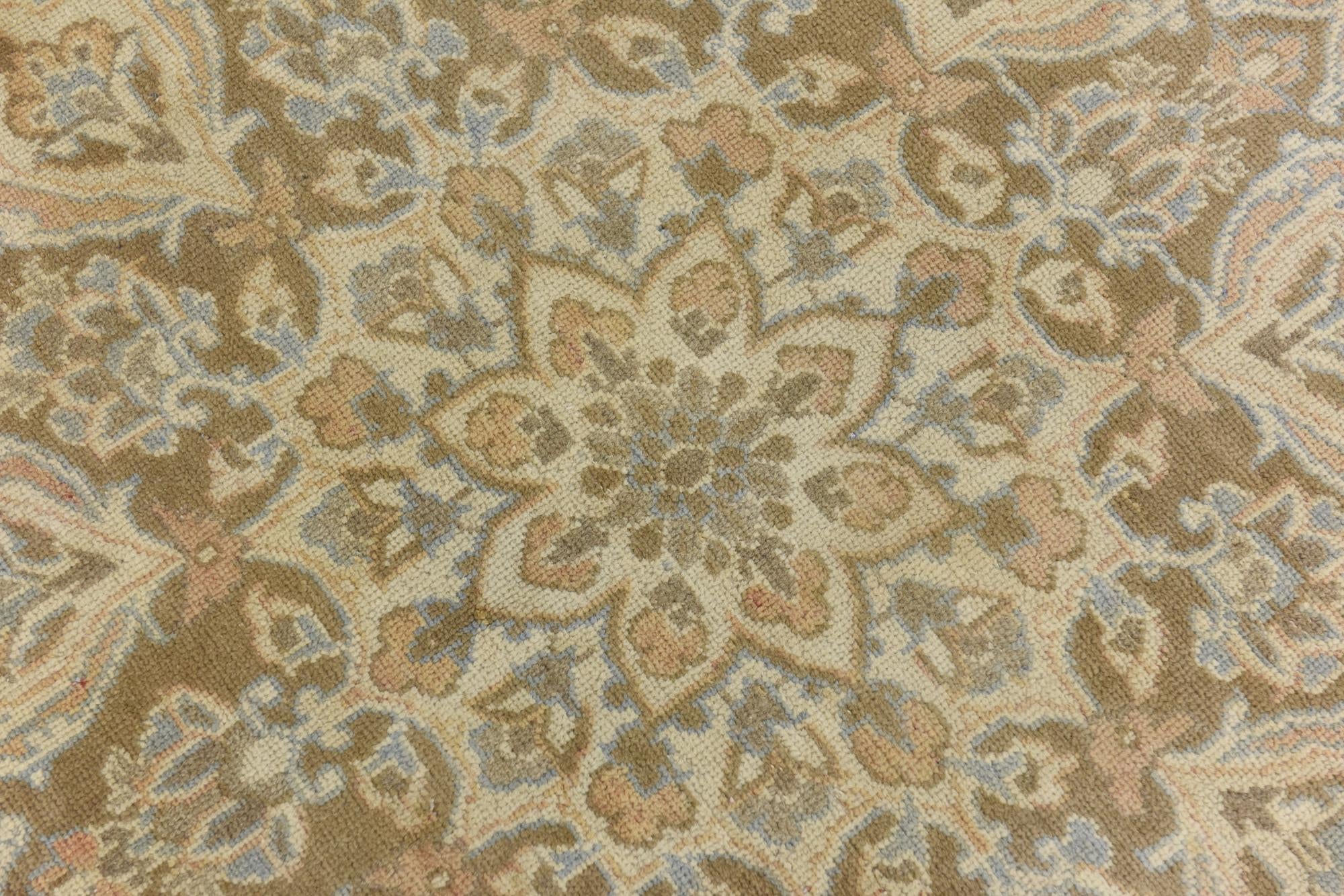 8' x 10' 11 Hand Knotted Ultra Vintage Persian Wool Rug