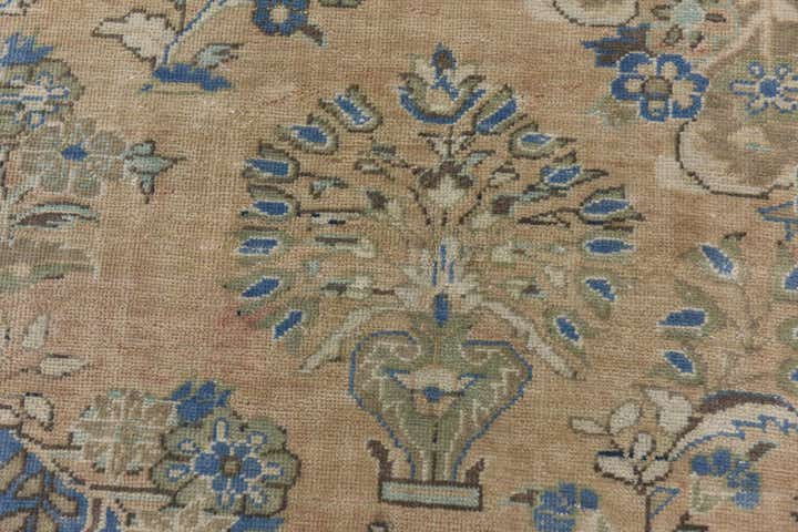 7' 1 x 10' 1 Hand Knotted Ultra Vintage Persian Wool Rug