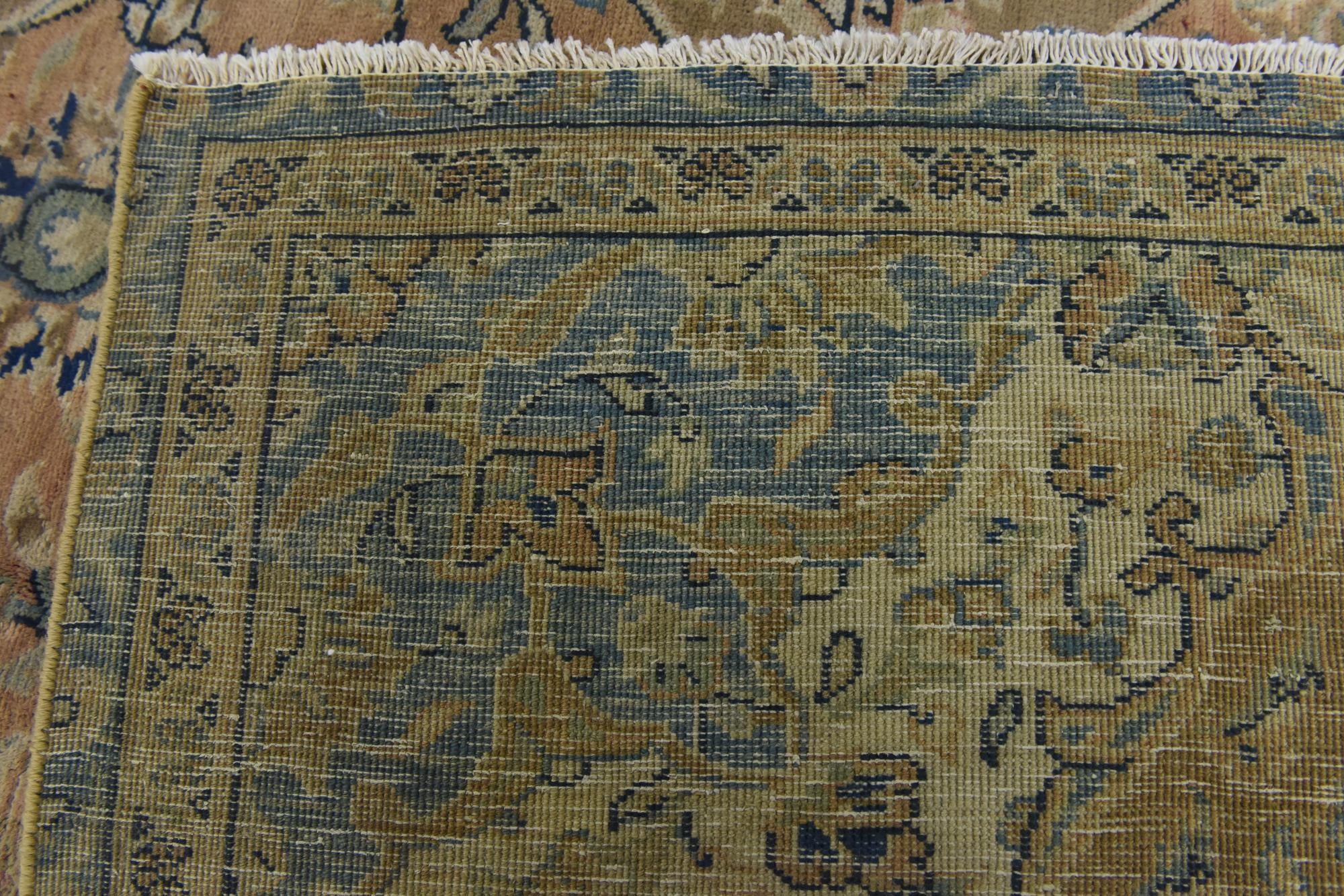 6' 9 x 11' 5 Hand Knotted Ultra Vintage Persian Wool Rug