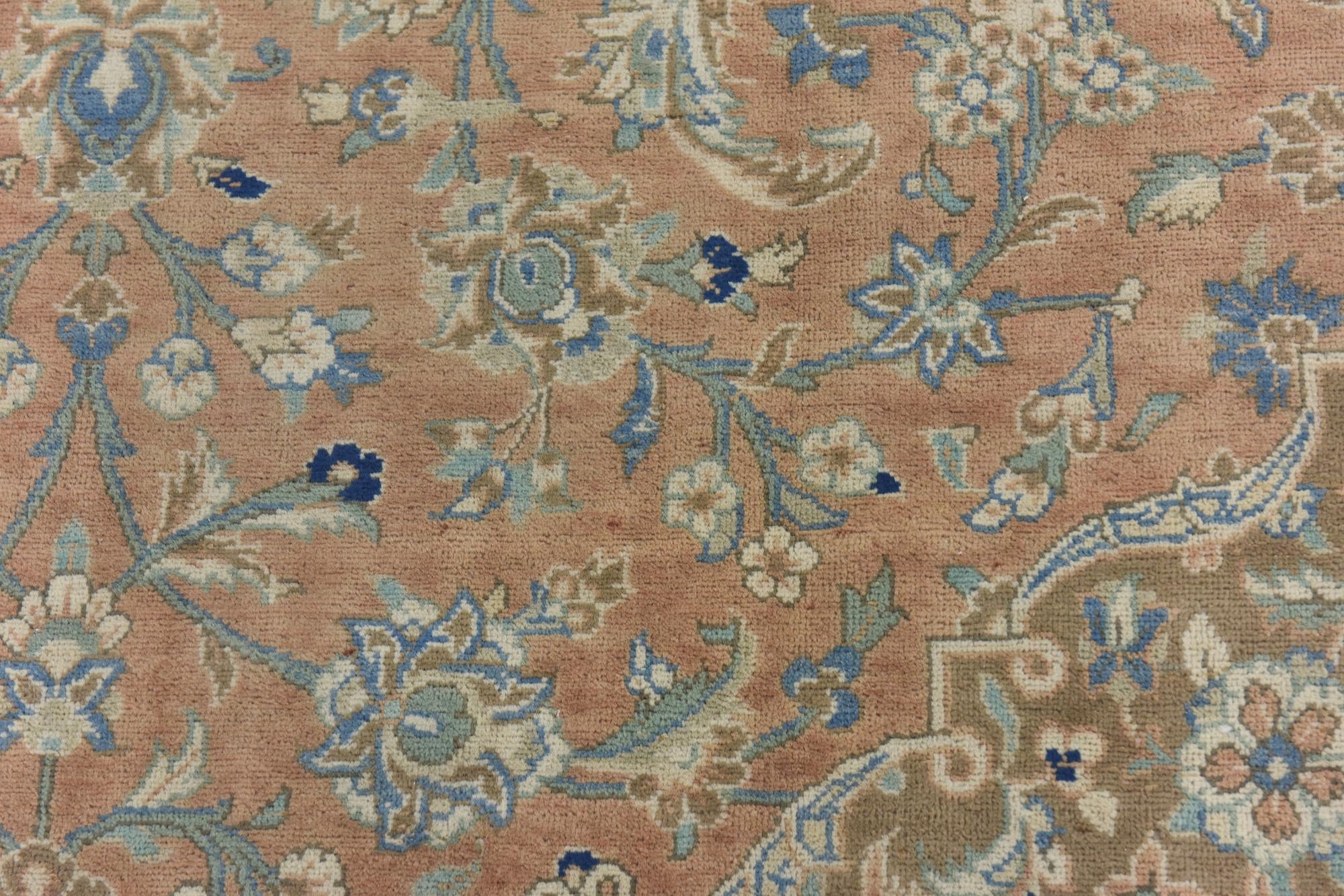 6' 9 x 11' 5 Hand Knotted Ultra Vintage Persian Wool Rug