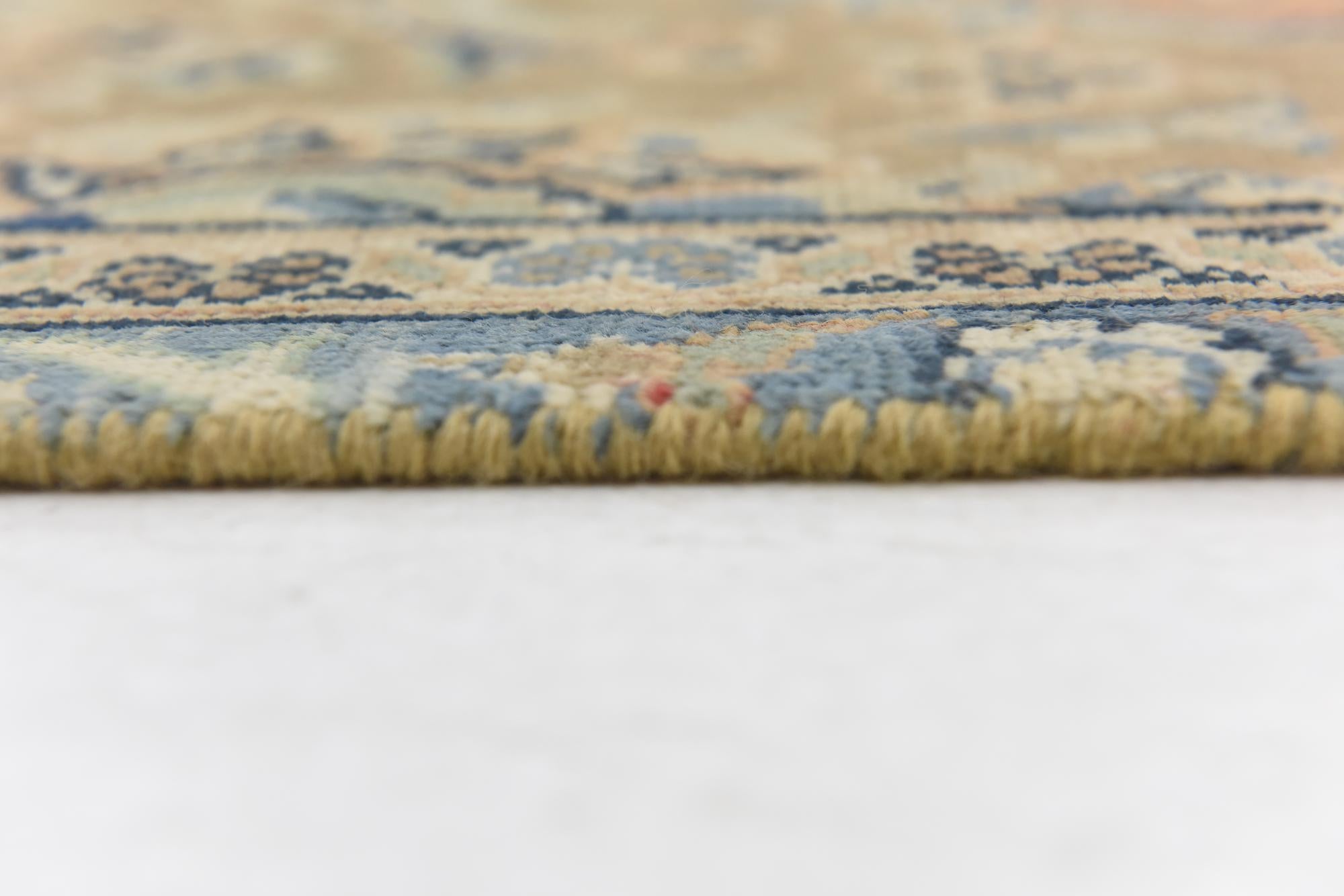 6' 9 x 11' 5 Hand Knotted Ultra Vintage Persian Wool Rug