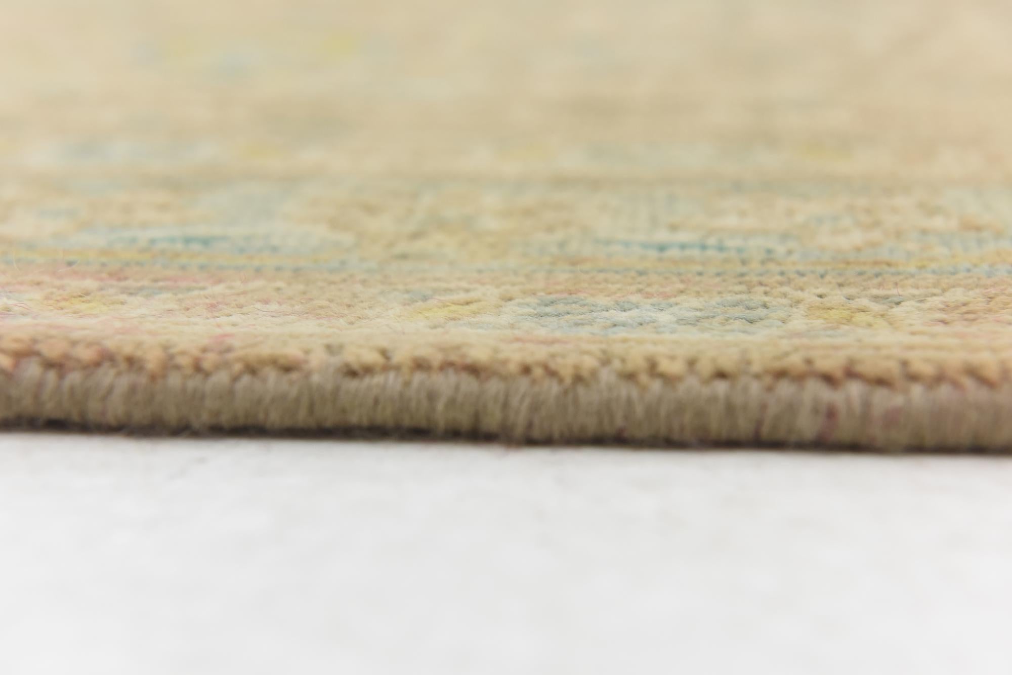 9' 7 x 12' 6 Hand Knotted Ultra Vintage Persian Wool Rug