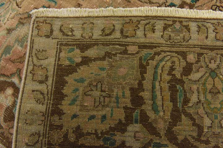 9' 2 x 12' 3 Hand Knotted Ultra Vintage Persian Wool Rug