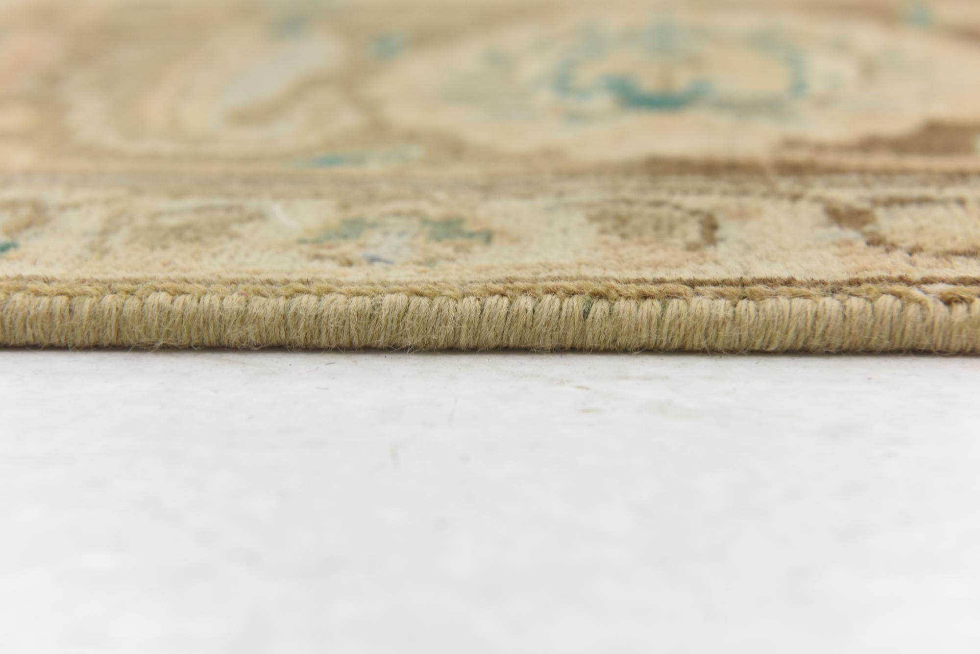 9' 2 x 12' 3 Hand Knotted Ultra Vintage Persian Wool Rug