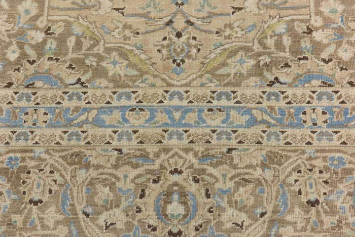 8' 8 x 12' 2 Hand Knotted Ultra Vintage Persian Wool Rug