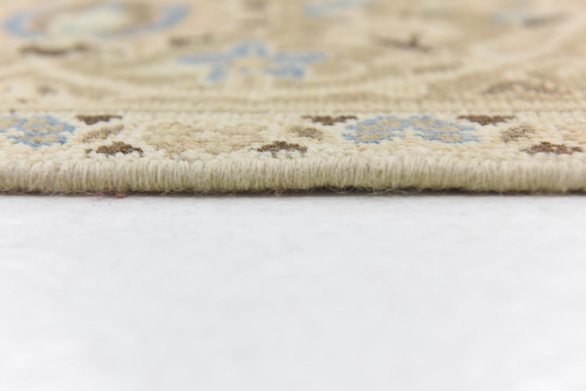 8' 8 x 12' 2 Hand Knotted Ultra Vintage Persian Wool Rug