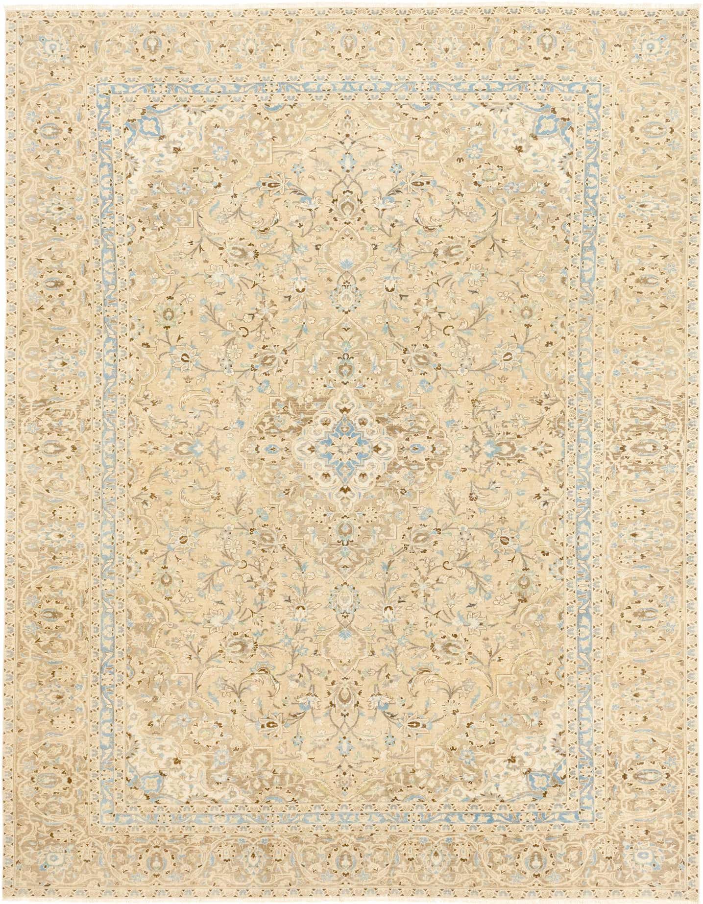 Primary image 8' 8 x 12' 2  Hand Knotted Ultra Vintage Persian Wool Rug