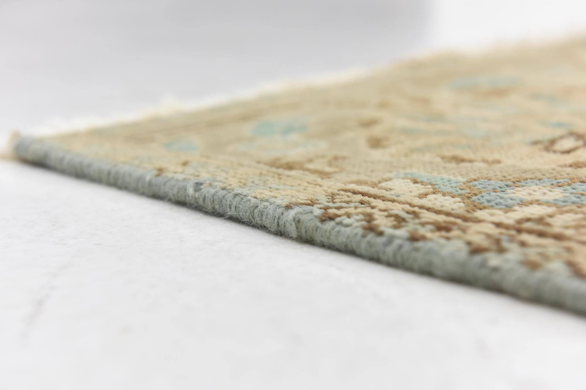 9' 3 x 12' 5 Hand Knotted Ultra Vintage Persian Wool Rug