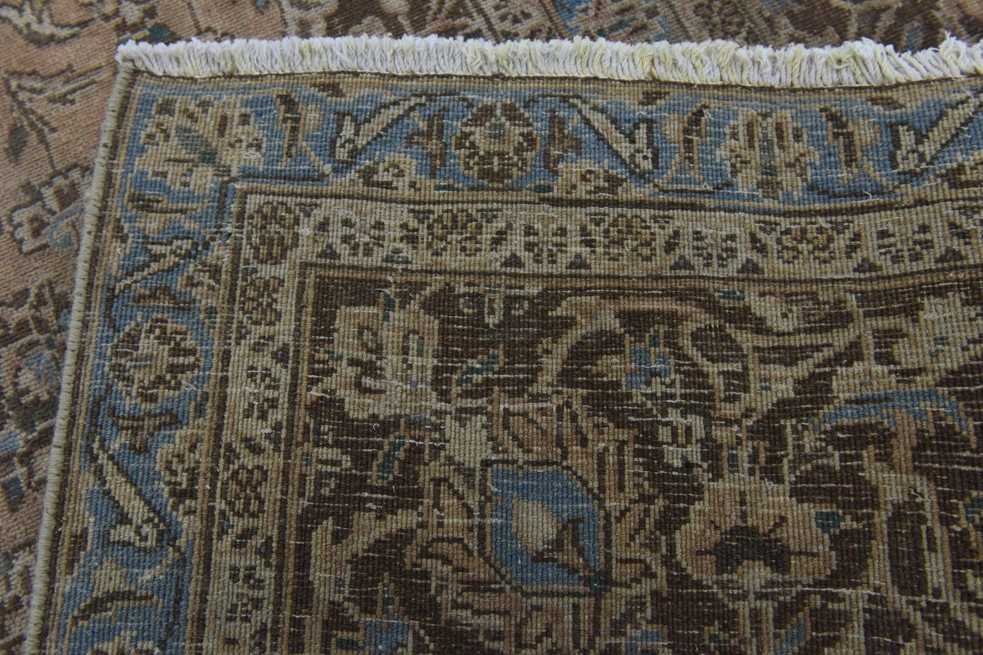 285cm x 370cm anudado a mano Ultra Vintage Alfombra Persa Lana