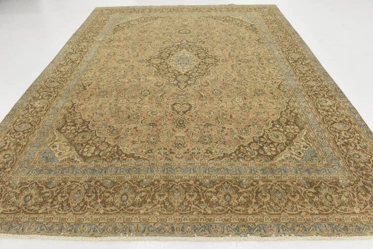 Detail image of 285cm x 370cm anudado a mano Ultra Vintage Alfombra Persa Lana