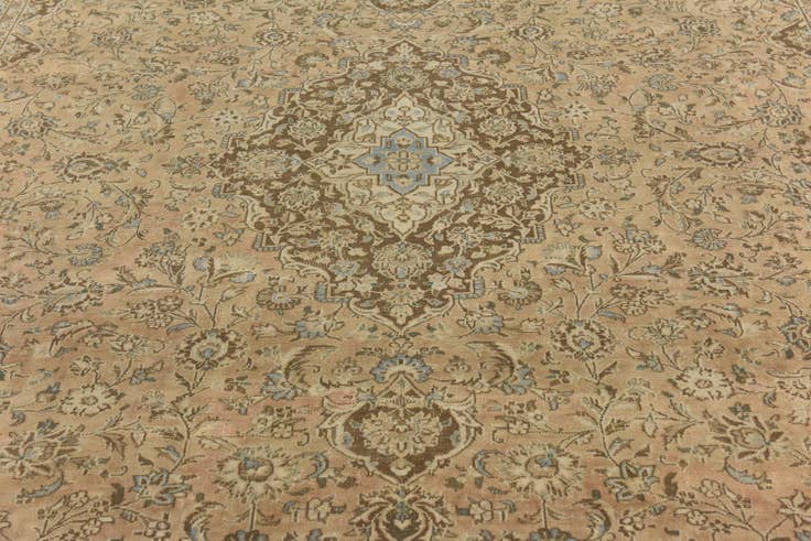 Detail image of 285cm x 370cm anudado a mano Ultra Vintage Alfombra Persa Lana