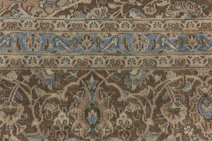 285cm x 370cm anudado a mano Ultra Vintage Alfombra Persa Lana