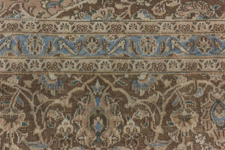 Detail image of 285cm x 370cm anudado a mano Ultra Vintage Alfombra Persa Lana