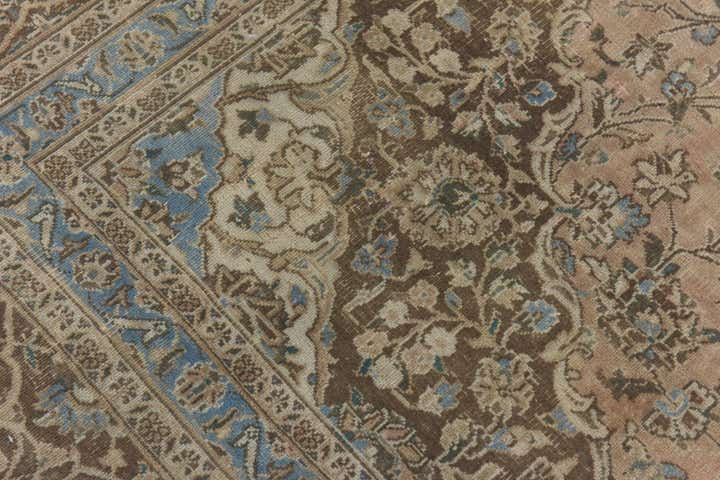 285cm x 370cm anudado a mano Ultra Vintage Alfombra Persa Lana
