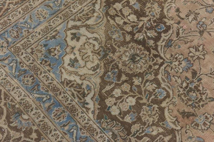 Detail image of 285cm x 370cm anudado a mano Ultra Vintage Alfombra Persa Lana