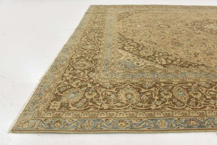 285cm x 370cm anudado a mano Ultra Vintage Alfombra Persa Lana