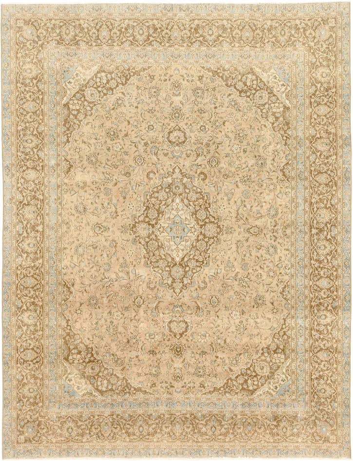 Detail image of 285cm x 370cm anudado a mano Ultra Vintage Alfombra Persa Lana