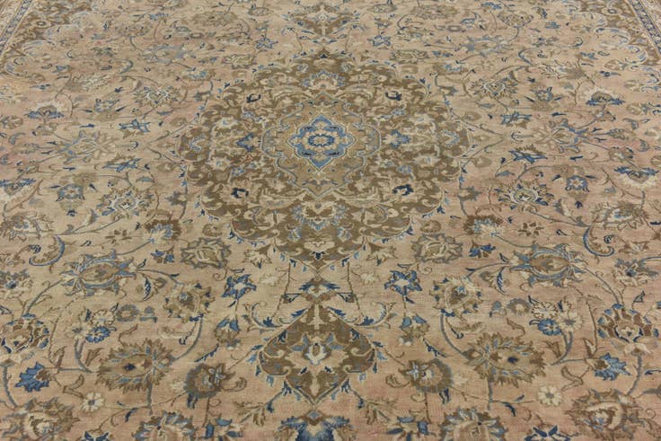 Detailansicht von 285cm x 385cm Handgeknüpft Ultra Vintage Persisch Wolle Teppich