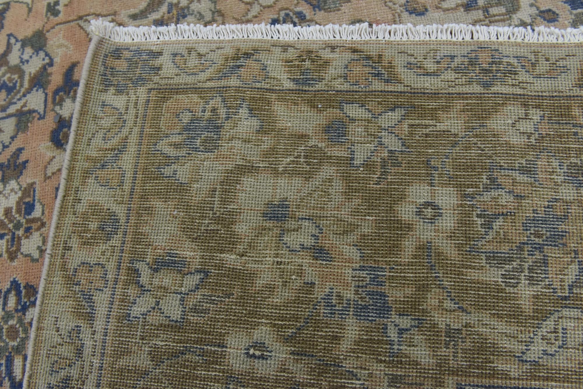 9' 3 x 12' 4 Hand Knotted Ultra Vintage Persian Wool Rug