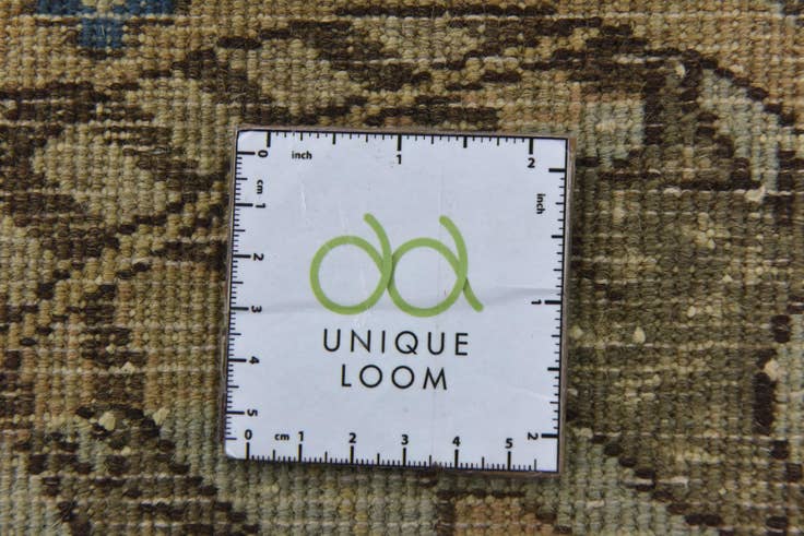 Detail image of 9' 7 x 12' 3 Hand Knotted Ultra Vintage Persian Wool Rug