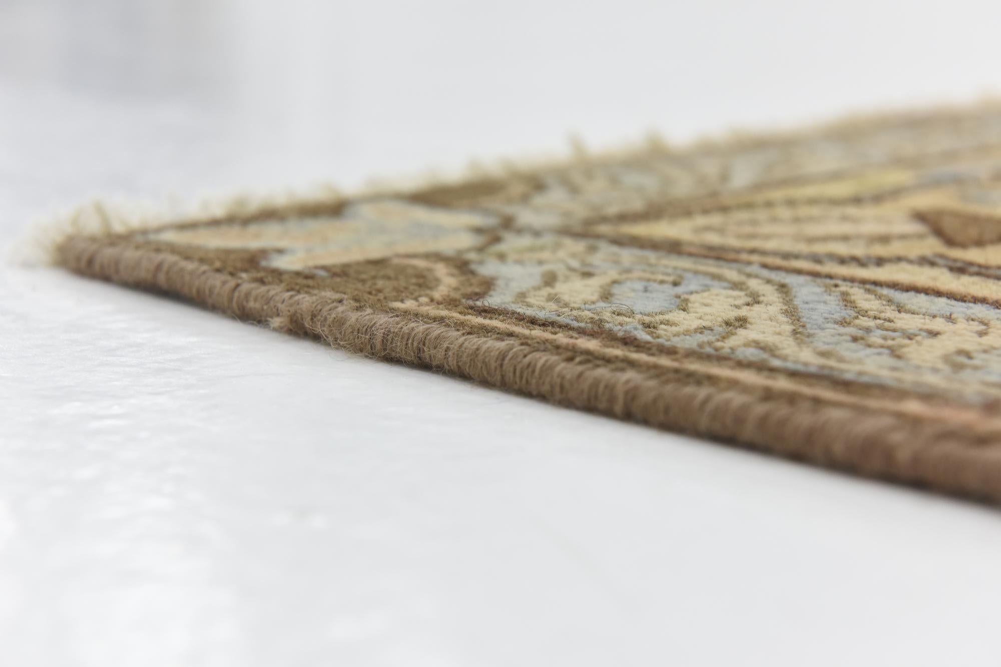 9' 7 x 12' 3 Hand Knotted Ultra Vintage Persian Wool Rug