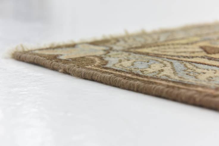 Detail image of 9' 7 x 12' 3 Hand Knotted Ultra Vintage Persian Wool Rug