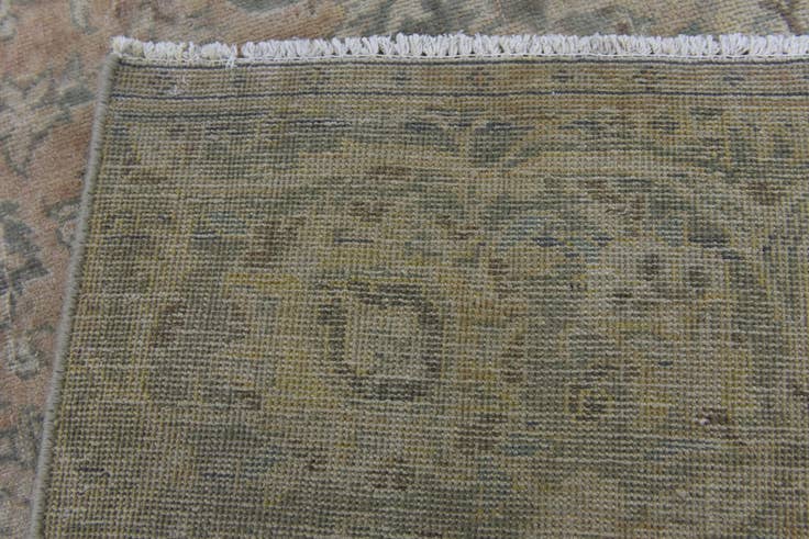 Detail image of 8' 7 x 12' 10 Hand Knotted Ultra Vintage Persian Wool Rug
