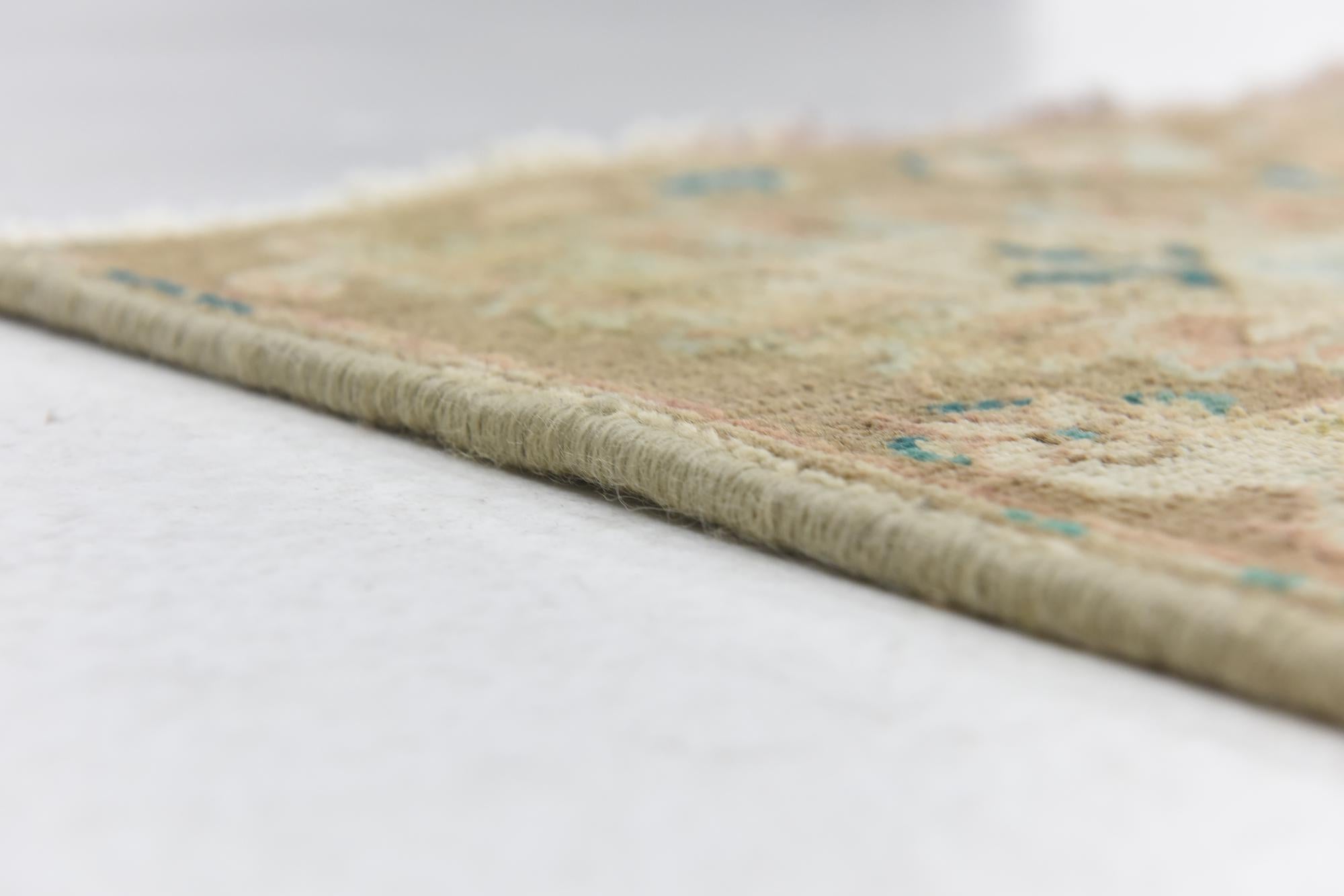 8' 9 x 12' 3 Hand Knotted Ultra Vintage Persian Wool Rug