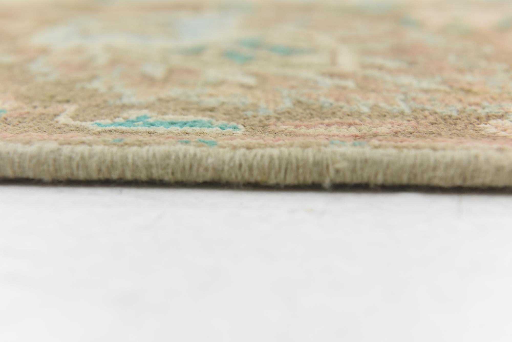 8' 9 x 12' 3 Hand Knotted Ultra Vintage Persian Wool Rug
