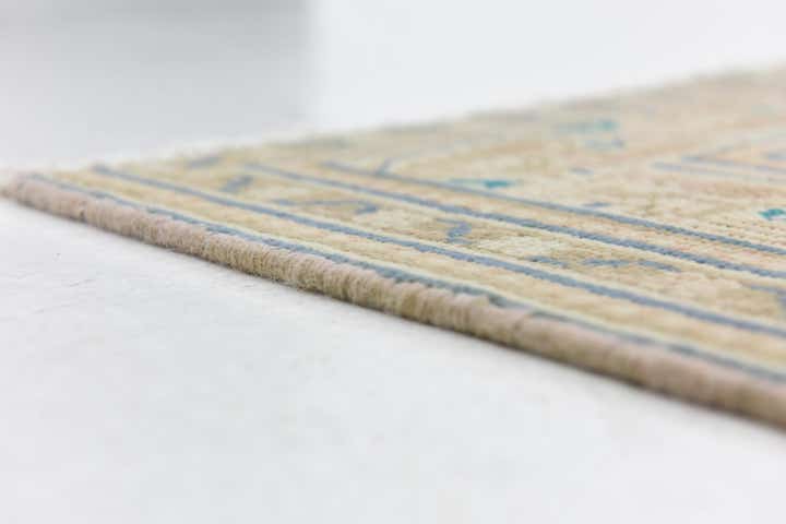 6' x 9' 6 Hand Knotted Ultra Vintage Persian Wool Rug