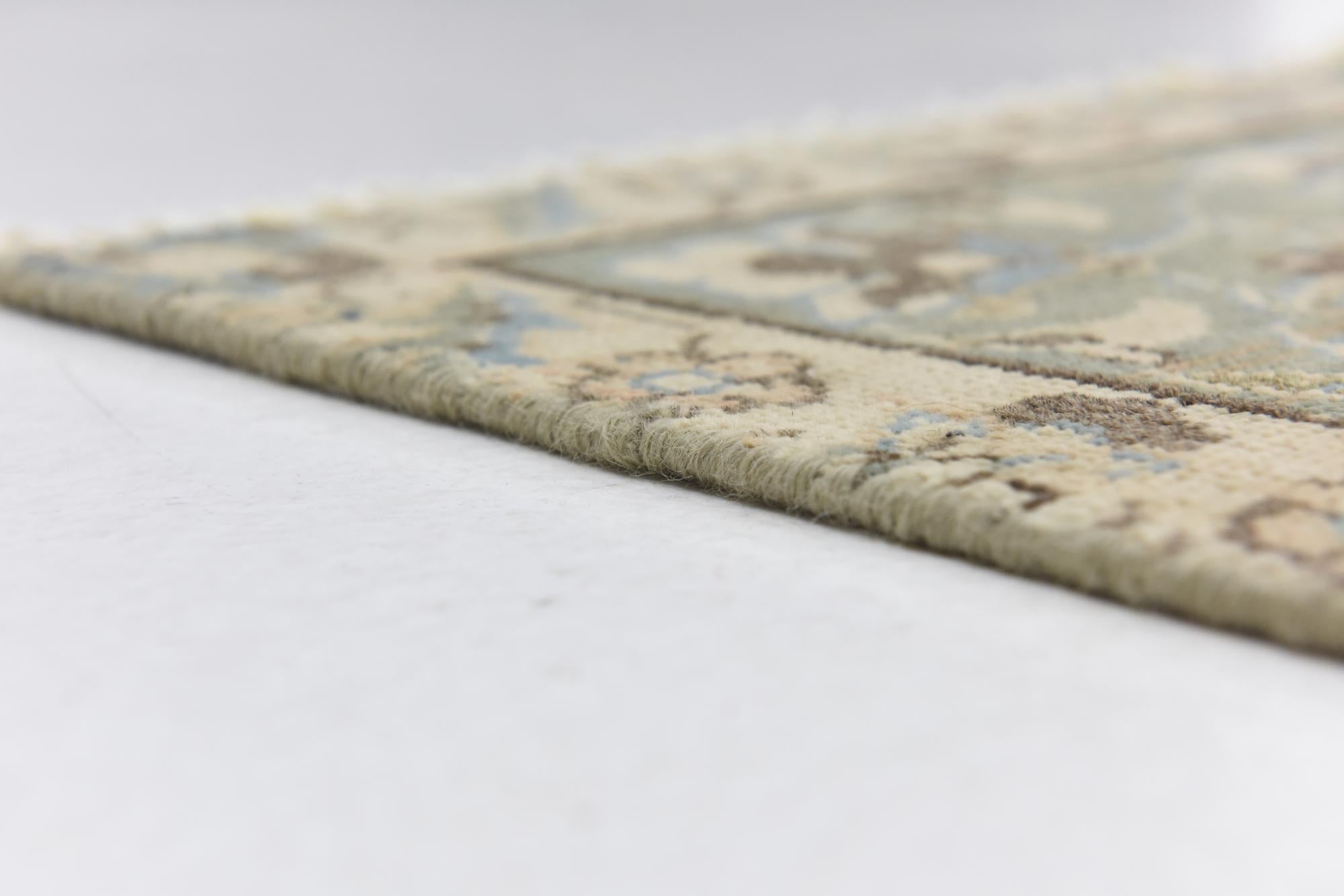 9' 3 x 13' Hand Knotted Ultra Vintage Persian Wool Rug