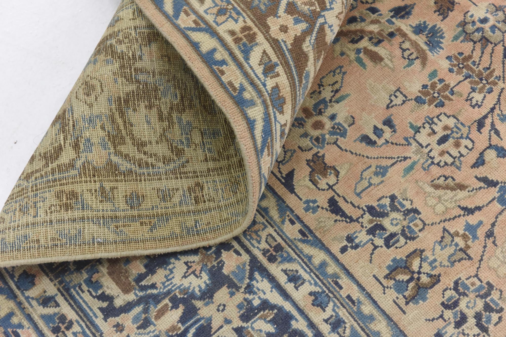 8' 2 x 11' 9 Hand Knotted Ultra Vintage Persian Wool Rug