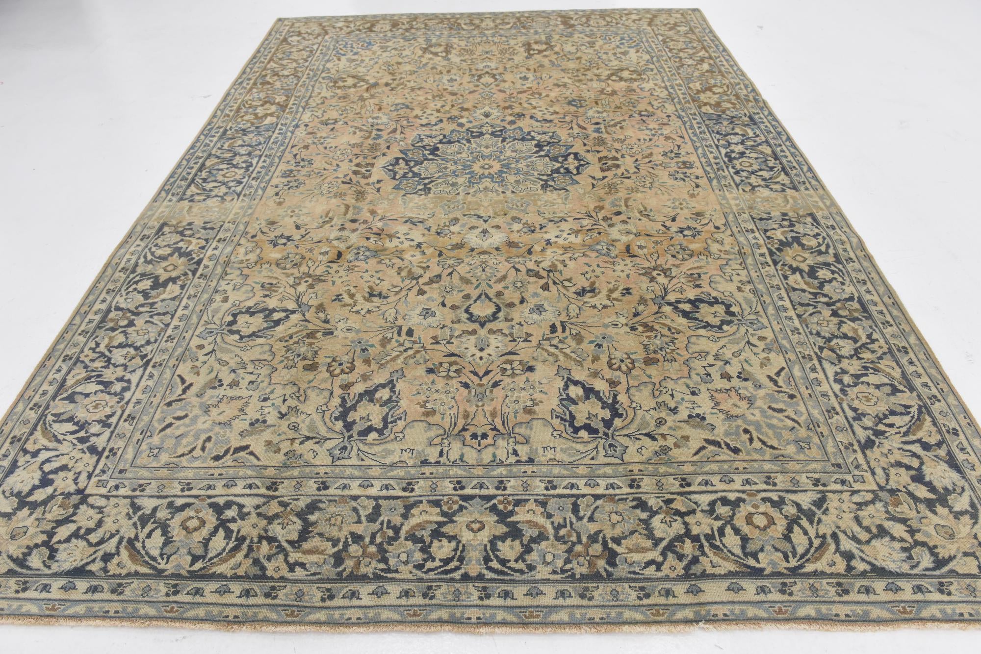 8' 2 x 11' 9 Hand Knotted Ultra Vintage Persian Wool Rug