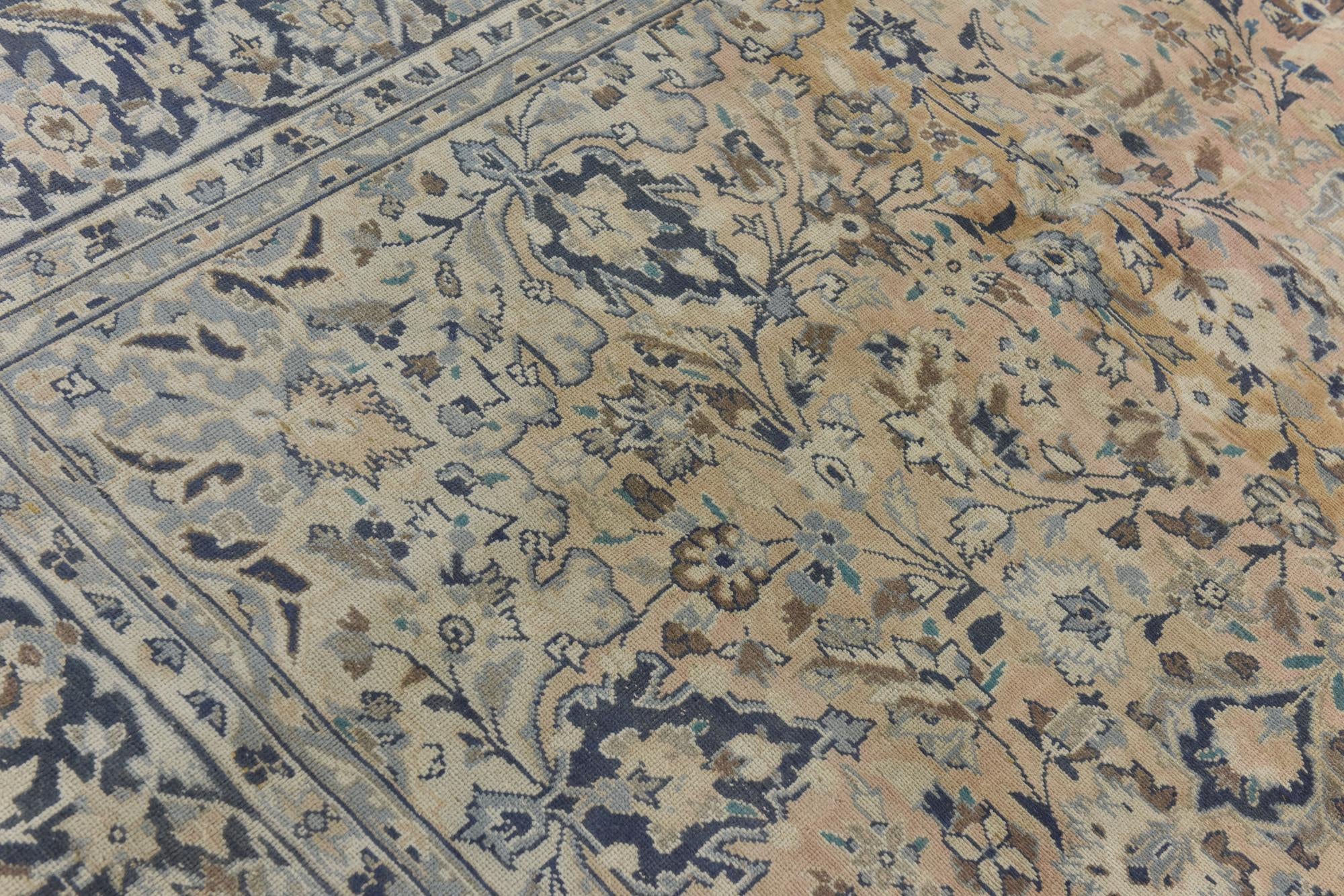 8' 2 x 11' 9 Hand Knotted Ultra Vintage Persian Wool Rug
