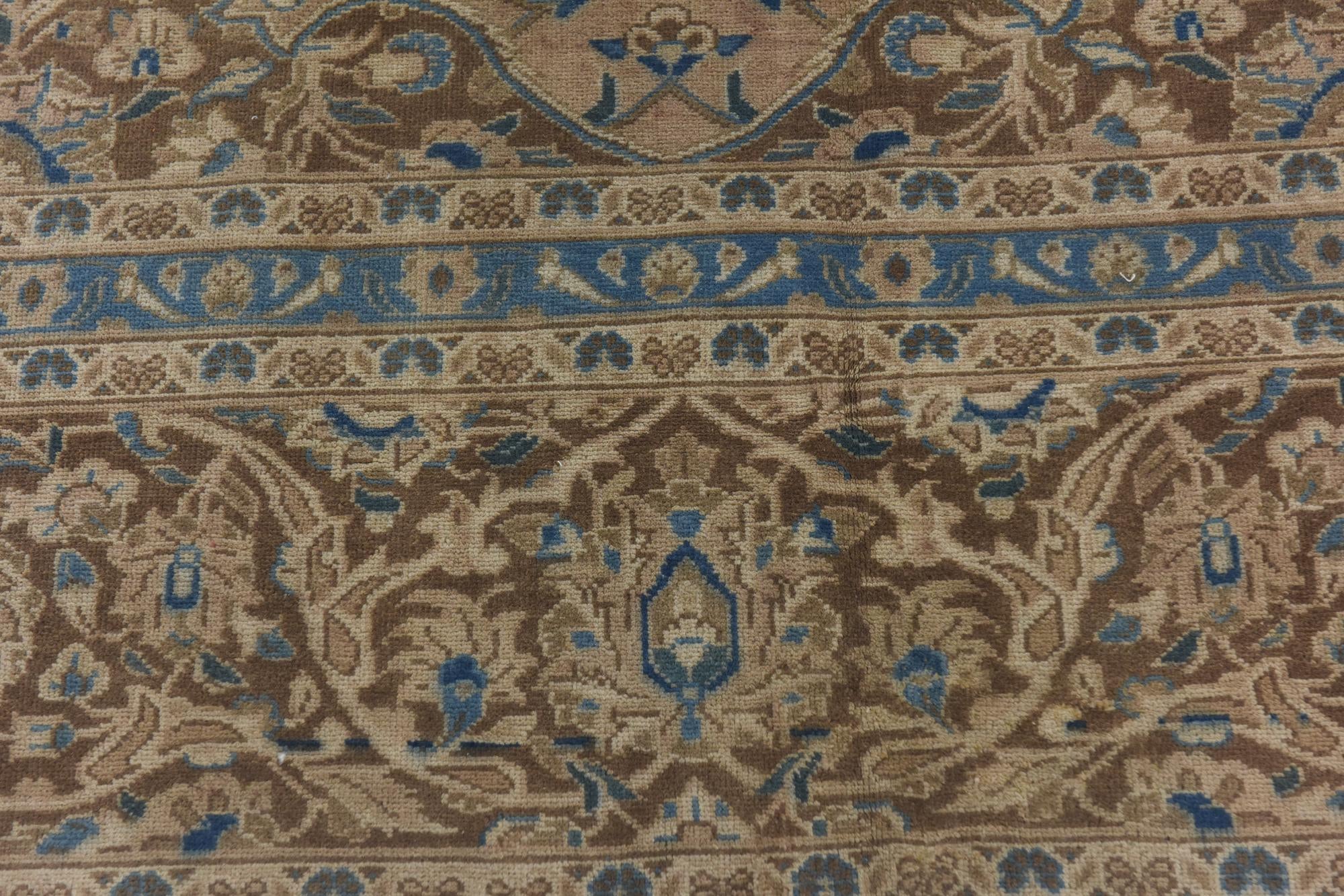 9' 7 x 13' Hand Knotted Ultra Vintage Persian Wool Rug