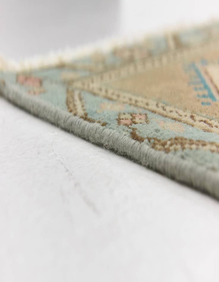 Detail image of 9' 2 x 12' 6  Hand Knotted Ultra Vintage Persian Wool Rug