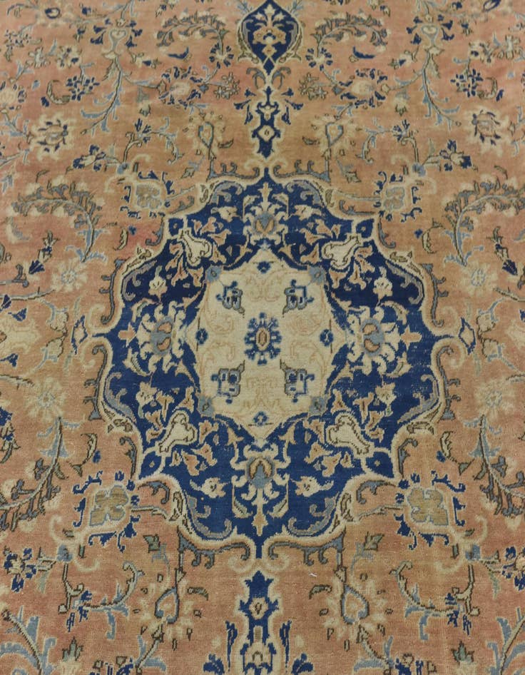 Detail image of 9' x 12' 5  Hand Knotted Ultra Vintage Persian Wool Rug