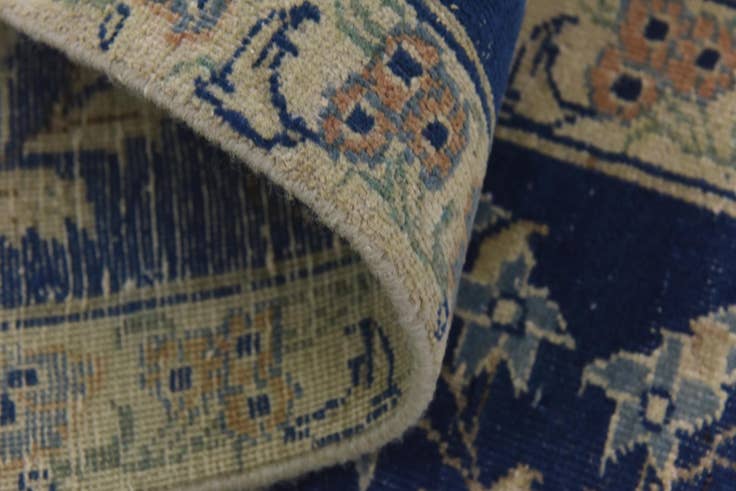 Detail image of 9' x 12' 5 Hand Knotted Ultra Vintage Persian Wool Rug