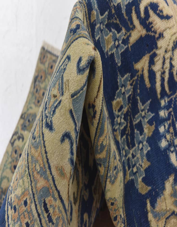 Detail image of 9' x 12' 5  Hand Knotted Ultra Vintage Persian Wool Rug