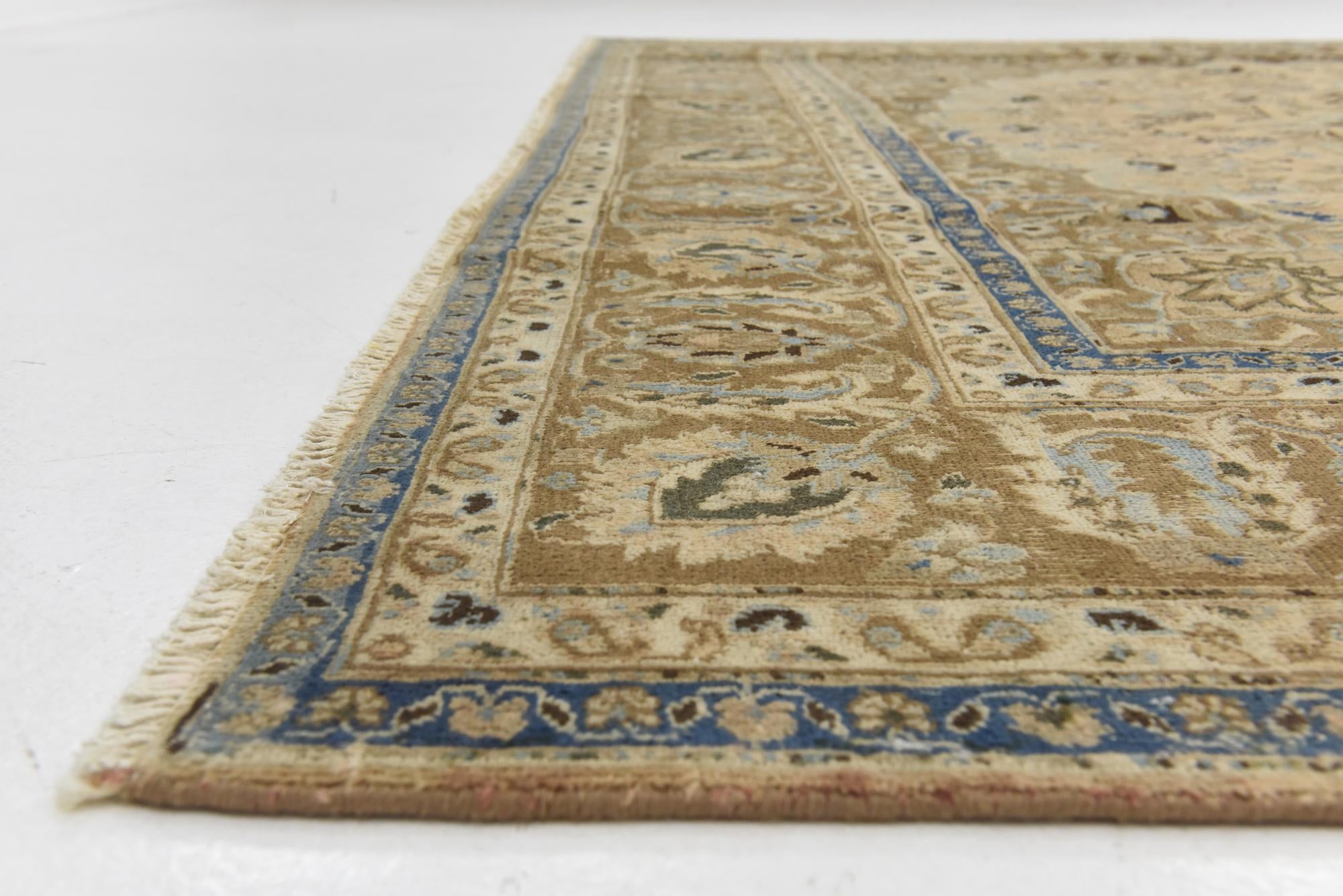 9' 6 x 12' 4 Hand Knotted Ultra Vintage Persian Wool Rug