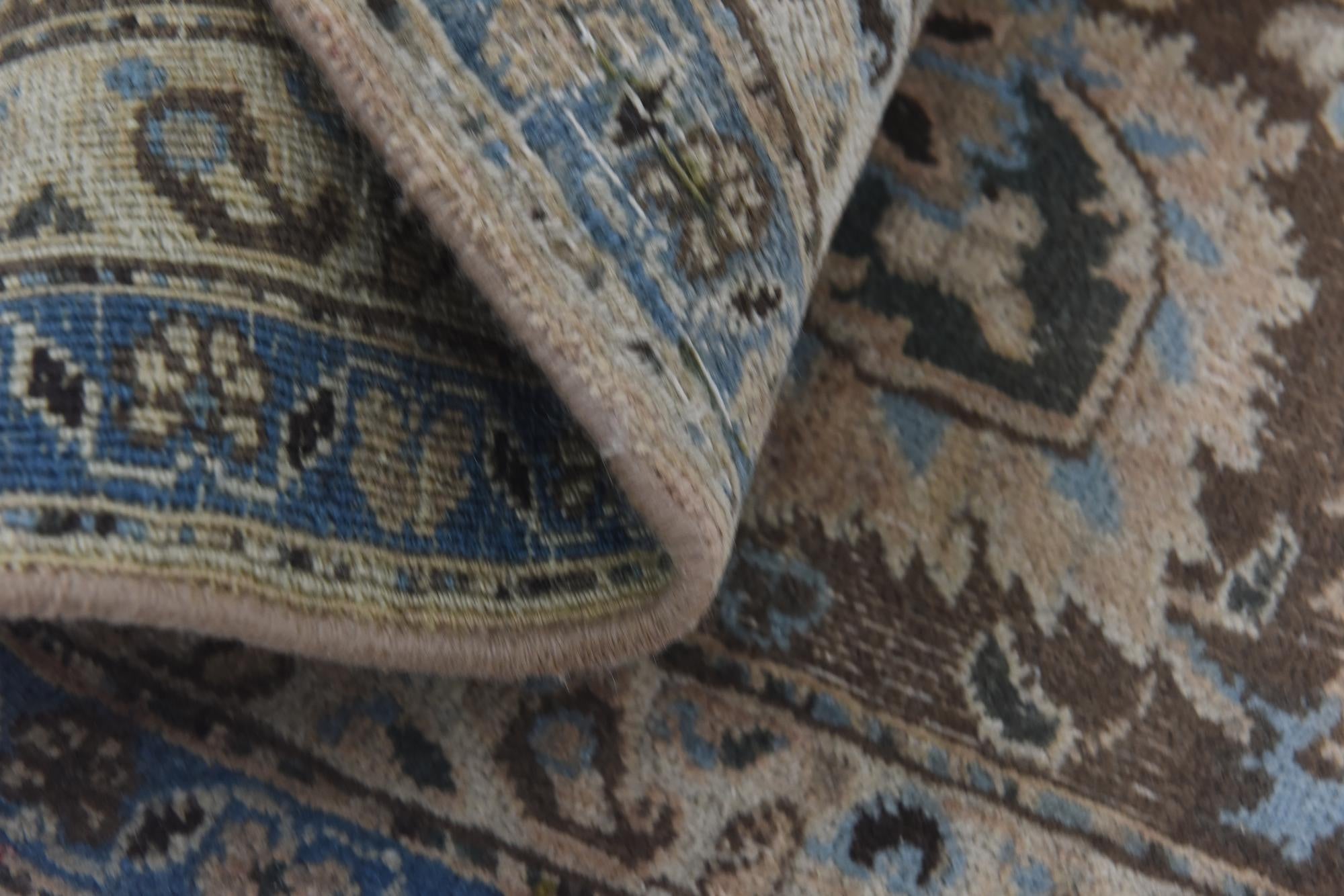 9' 6 x 12' 4 Hand Knotted Ultra Vintage Persian Wool Rug