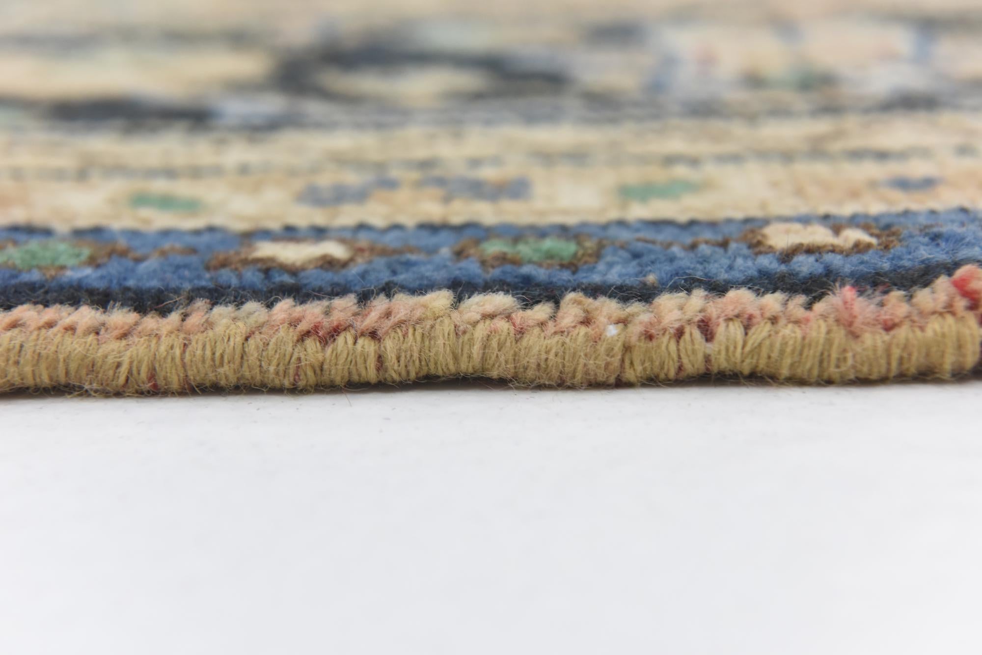 9' x 12' Hand Knotted Ultra Vintage Persian Wool Rug