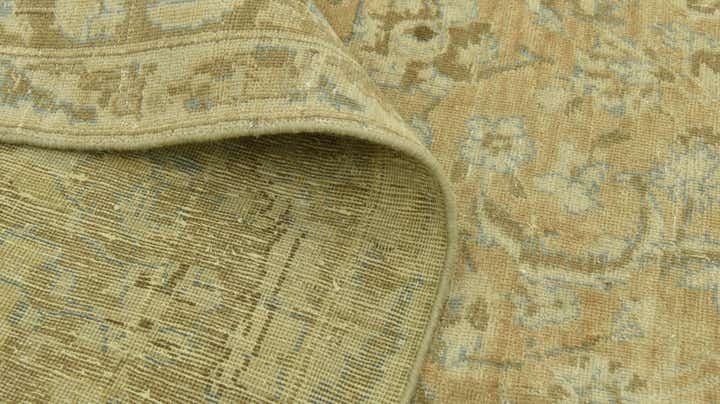 9' 1 x 13' 7 Hand Knotted Ultra Vintage Persian Wool Rug