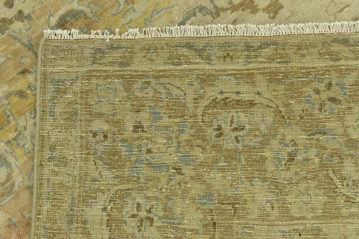 9' 1 x 13' 7 Hand Knotted Ultra Vintage Persian Wool Rug