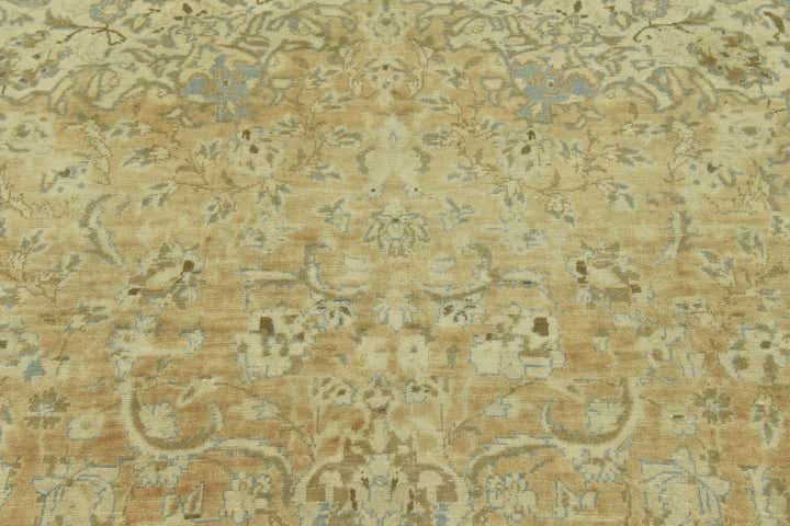 9' 1 x 13' 7 Hand Knotted Ultra Vintage Persian Wool Rug