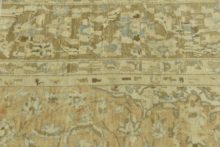 9' 1 x 13' 7 Hand Knotted Ultra Vintage Persian Wool Rug