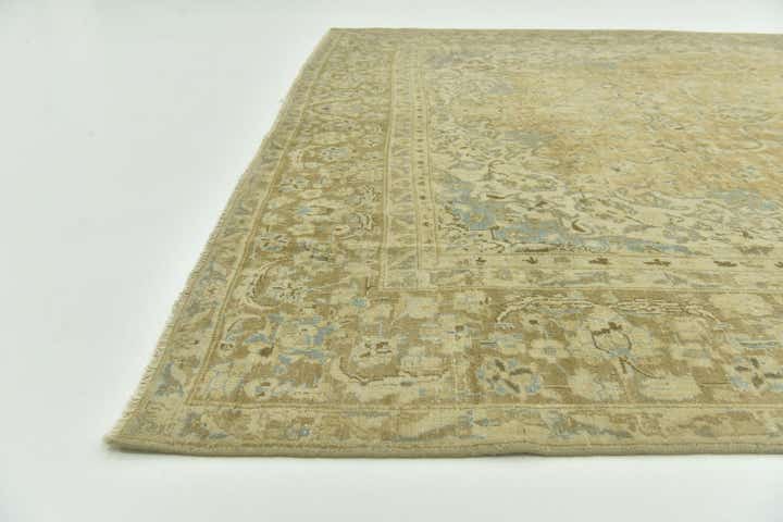 9' 1 x 13' 7 Hand Knotted Ultra Vintage Persian Wool Rug