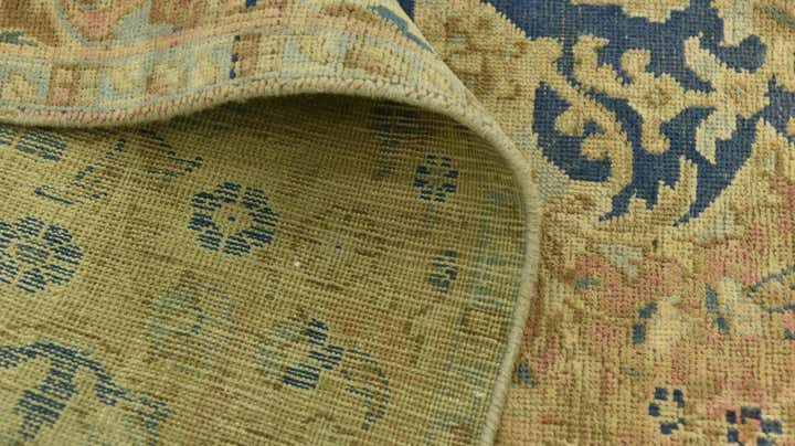 6' 9 x 10' Hand Knotted Ultra Vintage Persian Rug