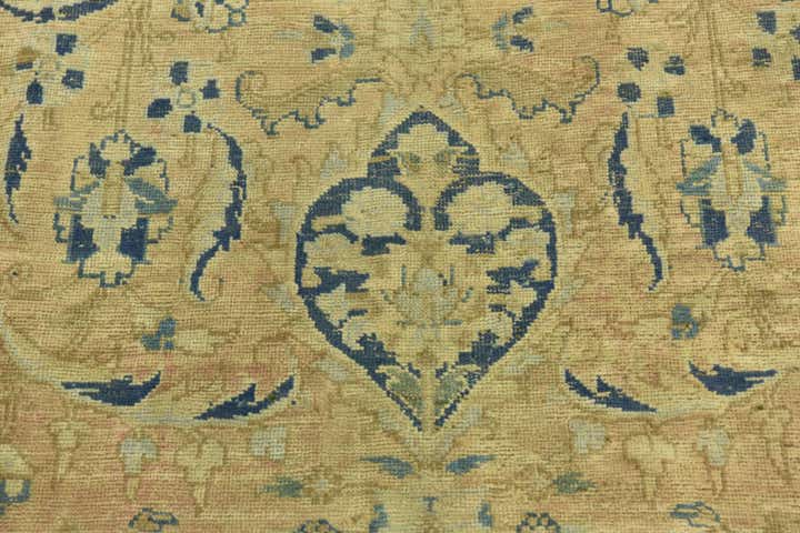 6' 9 x 10' Hand Knotted Ultra Vintage Persian Rug